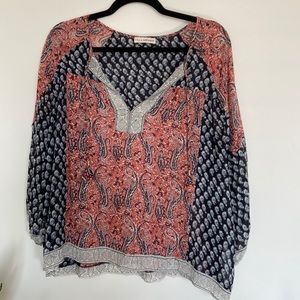 Flowy silk Ulla Johnson 100% silk top
